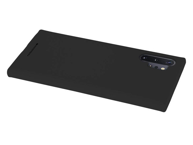 Чехол Mercury Goospery Soft Feeling для Samsung Galaxy Note 10 plus (черный, силиконовый)
