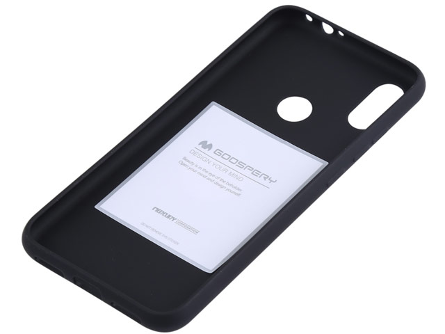 Чехол Mercury Goospery Soft Feeling для Xiaomi Redmi Note 7 (черный, силиконовый)