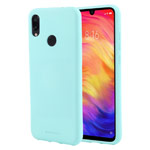 Чехол Mercury Goospery Soft Feeling для Xiaomi Redmi Note 7 (бирюзовый, силиконовый)