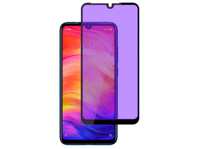 Защитное стекло Yotrix 3D Anti-Glare Glass Protector для Xiaomi Redmi 7 (черное, антиблик)