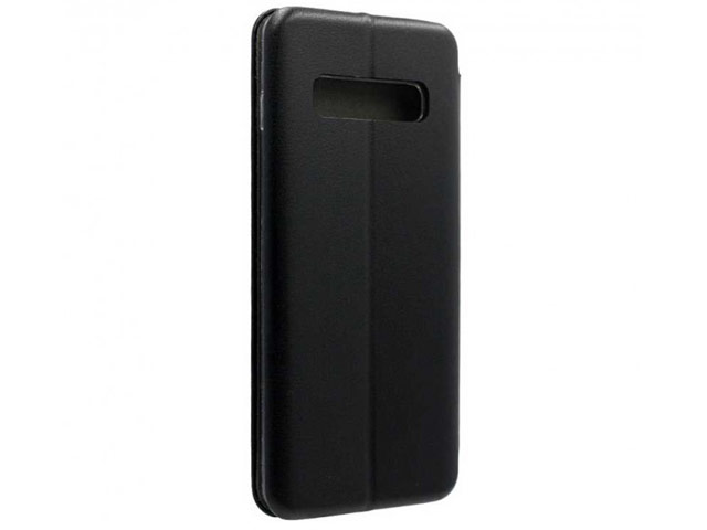Чехол Yotrix FolioCase для Samsung Galaxy S10 (черный, кожаный)
