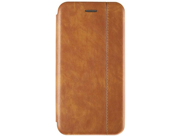 Чехол Yotrix FolioCase для Samsung Galaxy S10 (коричневый, кожаный)