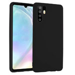 Чехол Yotrix LiquidSilicone для Huawei P30 pro (черный, гелевый)