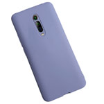 Чехол Yotrix LiquidSilicone для Xiaomi Mi 9T (сиреневый, гелевый)