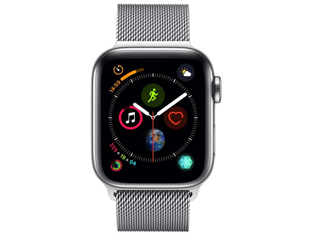 Ремешок для часов Yotrix Milanese Band для Apple Watch 38/40 мм (серебристый, стальной)