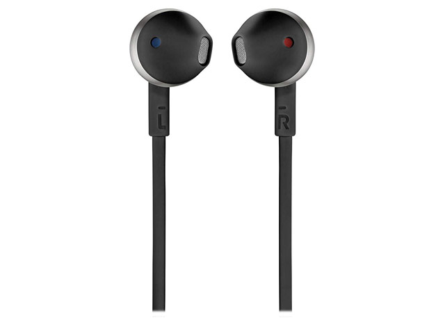 Беспроводные наушники JBL Tune T205BT (черные, пульт/микрофон)