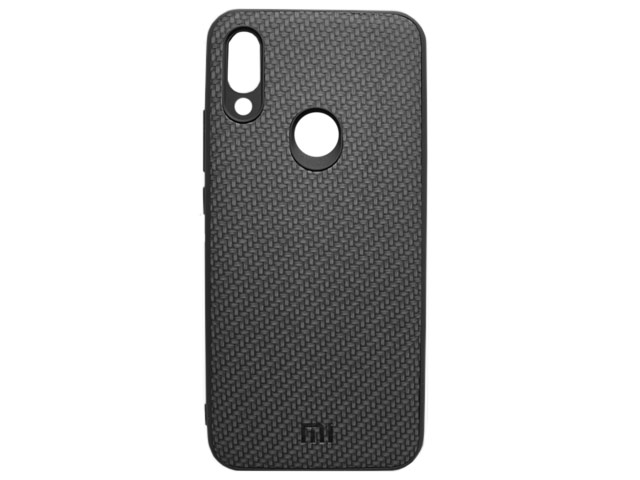 Чехол Yotrix CarbonCase для Xiaomi Redmi 7 (черный, гелевый)