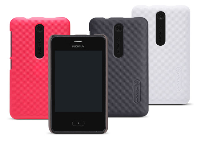 Чехол Nillkin Hard case для Nokia Lumia 501 (черный, пластиковый)