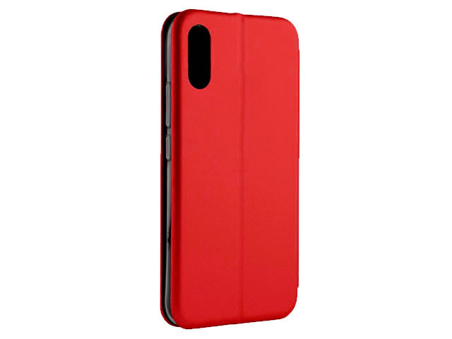 Чехол Yotrix FolioCase для Xiaomi Redmi 7A (красный, кожаный)