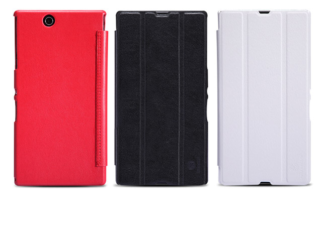 Чехол Nillkin Side leather case для Sony Xperia Z Ultra XL39h (черный, кожанный)