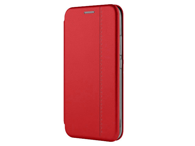Чехол Yotrix FolioCase для Samsung Galaxy A70 (красный, кожаный)