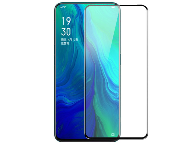 Защитное стекло Yotrix 3D Pro Glass Protector для Oppo Reno 10X (черное)