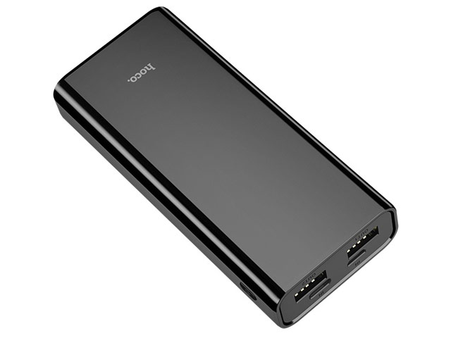Внешняя батарея hoco Intelligent Powerbank J45 универсальная (10000 mAh, USBx2, 2A, черная)
