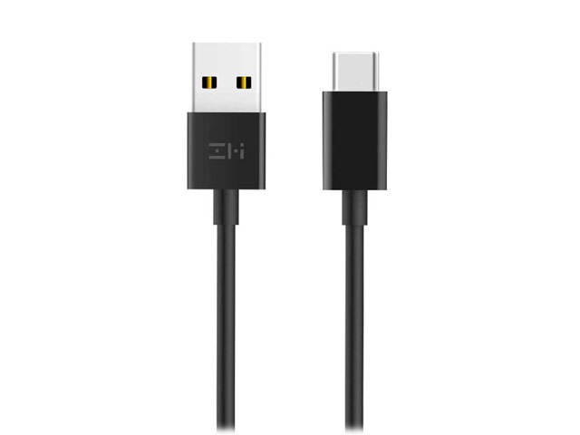 USB-кабель Xiaomi ZMI Cable AL701 универсальный (USB Type C, 1 метр, черный)