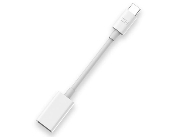 Адаптер Xiaomi ZMI OTG Adapter универсальный (USB Type C-USB 3.0, белый)