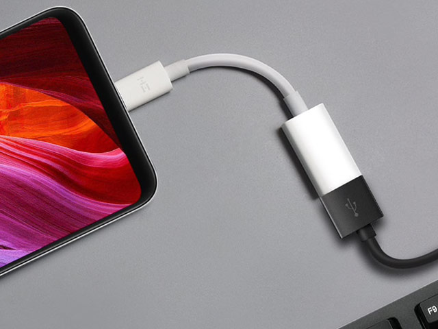 Адаптер Xiaomi ZMI OTG Adapter универсальный (USB Type C-USB 3.0, белый)