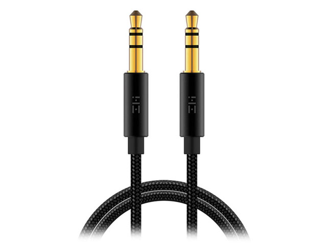 AUX-кабель Xiaomi ZMI AUX Cable (черный, 1 м, разъемы 3.5 мм)