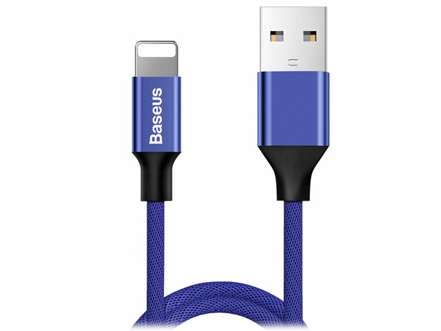 USB-кабель Baseus Yiven Cable (Lightning, синий, 1.2 м, 3A)