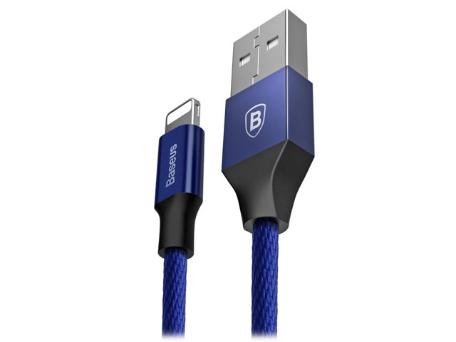 USB-кабель Baseus Yiven Cable (Lightning, синий, 1.2 м, 3A)