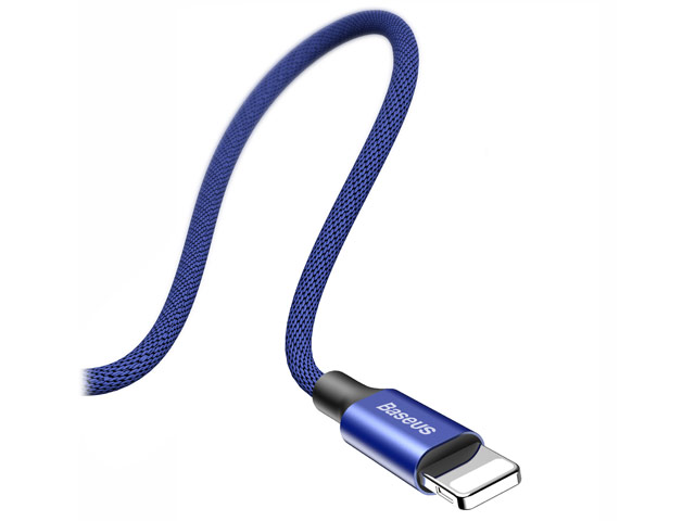 USB-кабель Baseus Yiven Cable (Lightning, синий, 1.2 м, 3A)