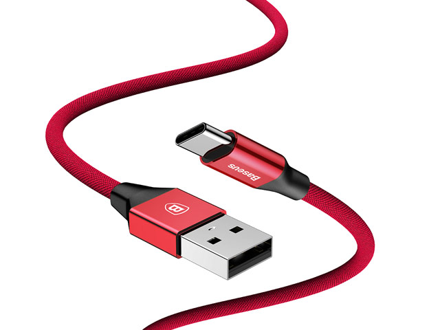 USB-кабель Baseus Yiven Cable (USB Type C, красный, 1.2 м, 3A)