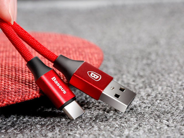 USB-кабель Baseus Yiven Cable (USB Type C, красный, 1.2 м, 3A)