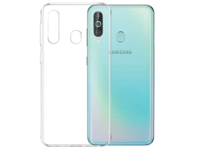 Чехол Yotrix UltrathinCase для Samsung Galaxy A60 (прозрачный, гелевый)