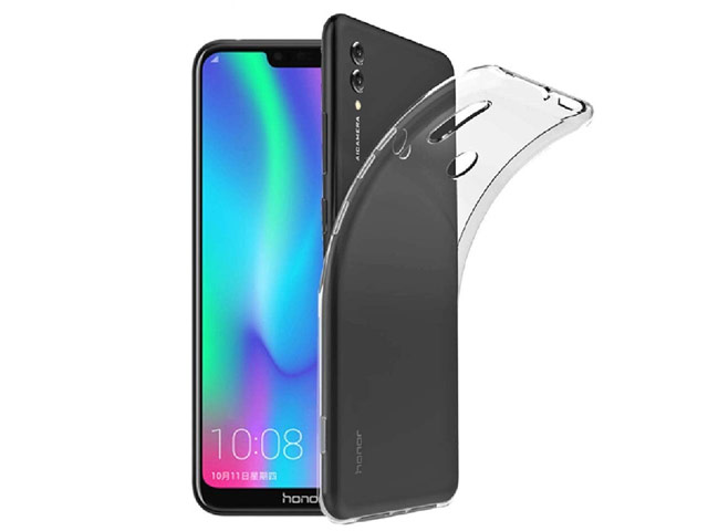 Чехол Yotrix UltrathinCase для Huawei Honor 8C (прозрачный, гелевый)