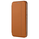 Чехол Yotrix FolioCase для Samsung Galaxy A20 (коричневый, кожаный)