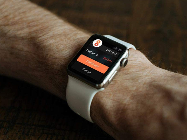 Ремешок для часов Yotrix Silicone Band для Apple Watch 42/44 мм (белый, силиконовый)