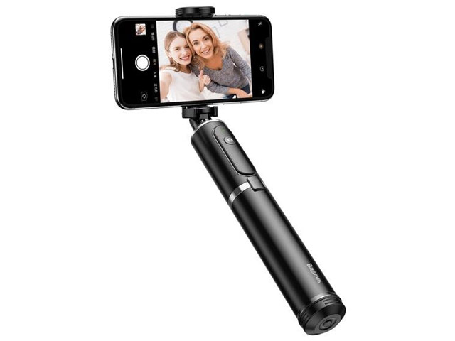 Монопод Baseus Selfie Stick Tripod универсальный (черный, тринога, 0.8 м, беспроводной)