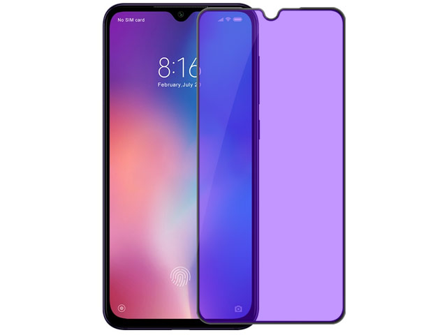 Защитное стекло Yotrix 3D Anti-Glare Glass Protector для Xiaomi Mi 9 SE (черное, антиблик)