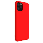 Чехол Yotrix SoftCase для Apple iPhone 11 pro max (красный, гелевый)