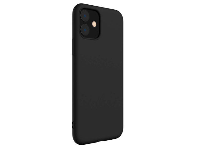 Чехол Yotrix SoftCase для Apple iPhone 11 (черный, гелевый)