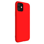 Чехол Yotrix SoftCase для Apple iPhone 11 (красный, гелевый)