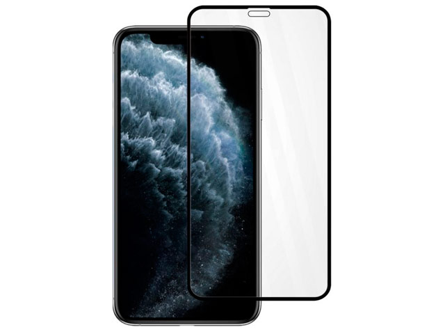 Защитное стекло Yotrix 3D Pro Glass Protector для Apple iPhone 11 pro (черное)