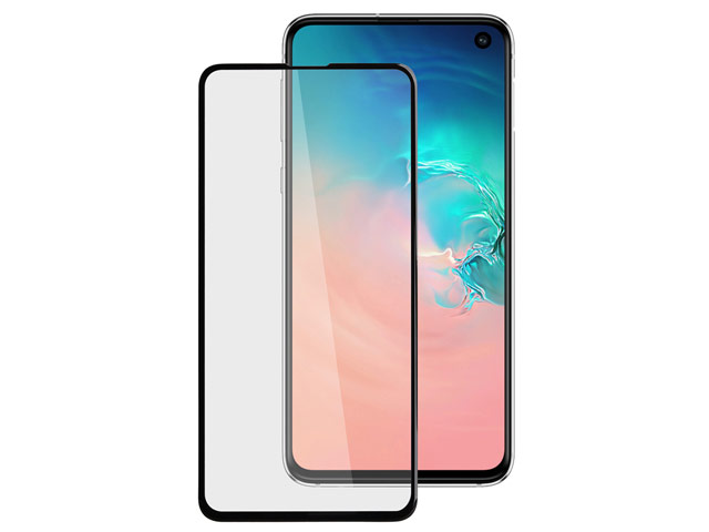 Защитное стекло Yotrix 3D Advance Glass Protector для Samsung Galaxy S10 lite (черное)