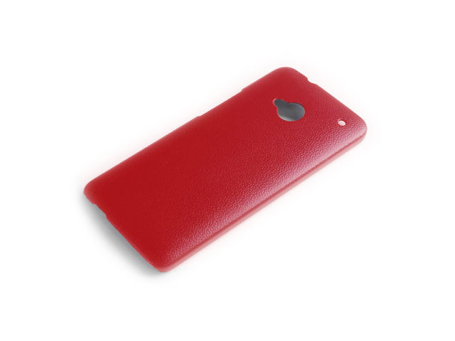 Чехол Jekod Leather Shield case для HTC One 801e (HTC M7) (красный, кожанный)
