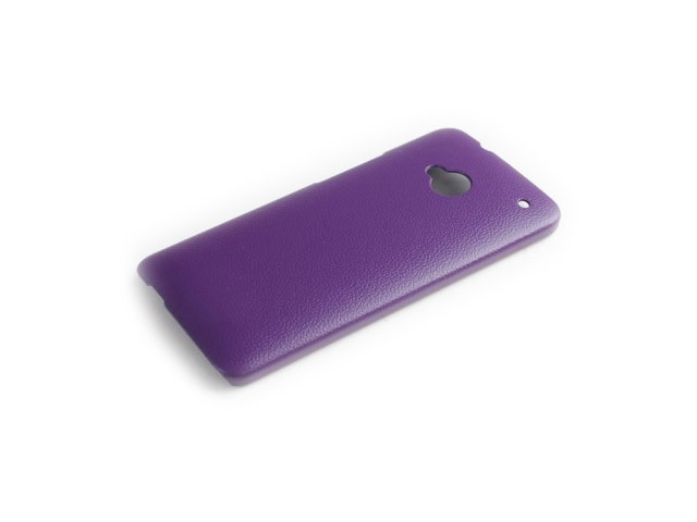 Чехол Jekod Leather Shield case для HTC One 801e (HTC M7) (фиолетовый, кожанный)