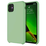 Чехол Yotrix LiquidSilicone для Apple iPhone 11 (фисташковый, гелевый)