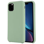 Чехол Yotrix LiquidSilicone для Apple iPhone 11 pro (фисташковый, гелевый)