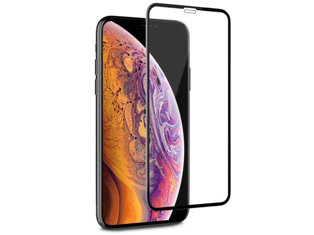 Защитное стекло Yotrix 3D Advance Glass Protector для Apple iPhone XS (черное)