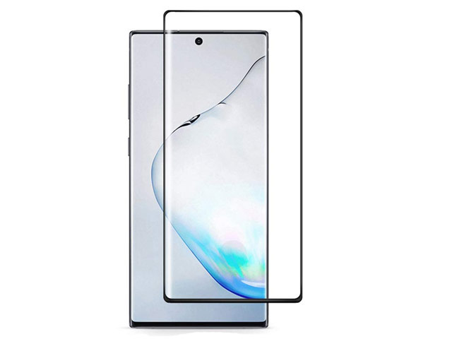 Защитное стекло Yotrix 3D Advance Glass Protector для Samsung Galaxy Note 10 plus (черное)