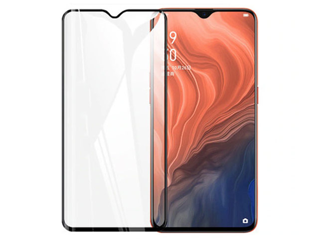 Защитное стекло Yotrix 3D Pro Glass Protector для Oppo Reno Z (черное)