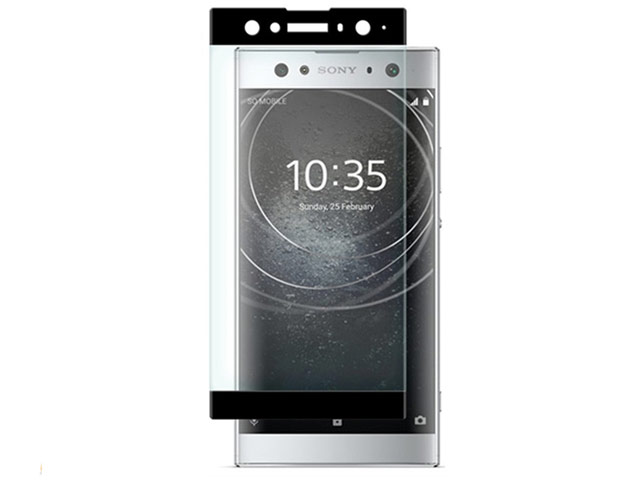Защитное стекло Yotrix 3D Pro Glass Protector для Sony Xperia XA2 ultra (черное)