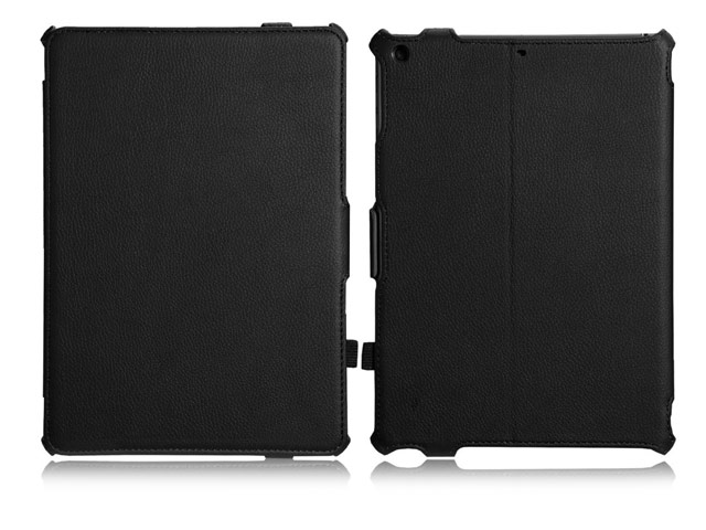 Чехол Yotrix FlipCase для Apple iPad 2017/2018 (черный, кожаный)