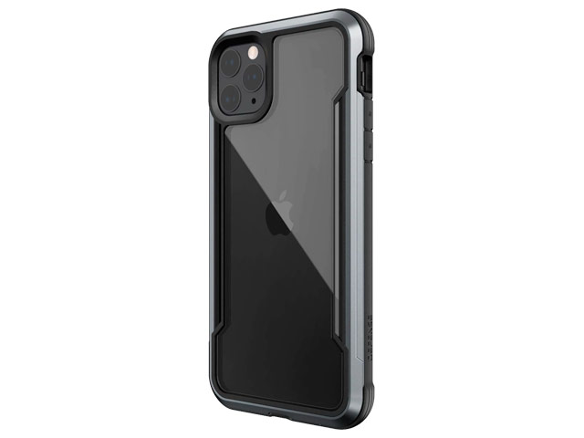 Чехол X-doria Defense Shield для Apple iPhone 11 pro (черный, маталлический)