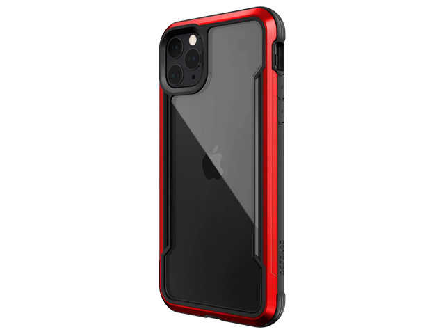 Чехол X-doria Defense Shield для Apple iPhone 11 pro (красный, маталлический)