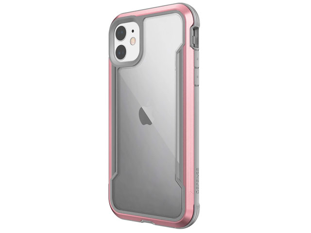 Чехол X-doria Defense Shield для Apple iPhone 11 (розовый, маталлический)