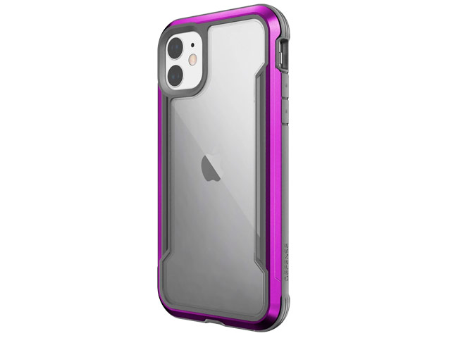 Чехол X-doria Defense Shield для Apple iPhone 11 (фиолетовый, маталлический)